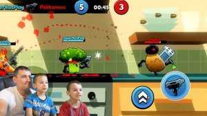 Крутая игра БИТВА ПИЩИ или Food gang