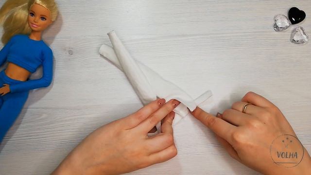 Как сшить брюки mom и водолазку для куклы? смотреть онлайн