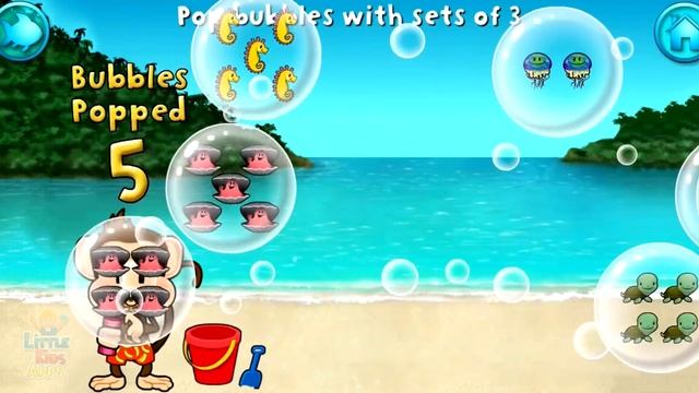 Kids Learn Colors Letters Numbers Shapes with Monkey Preschool - Fun Educational Game for Toddlers смотреть онлайн