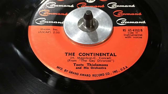 Toots Thielemans and his Orchestra- The Continental смотреть онлайн