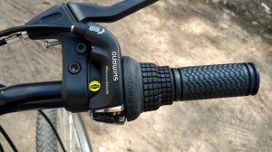 Велосипед Actico 26 Blanc: ставим манетки Simano RevoShift