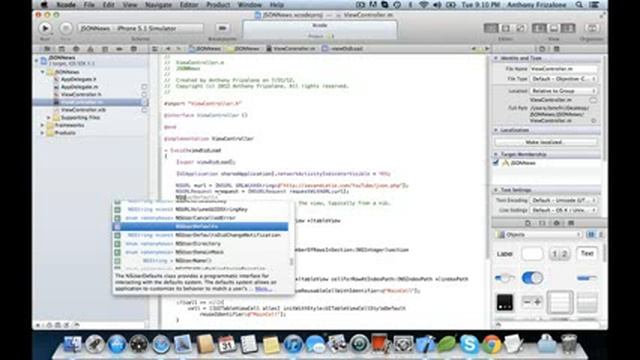 JSON Parsing in iPhone SDK смотреть онлайн