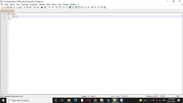 Associative Array In PHP смотреть онлайн