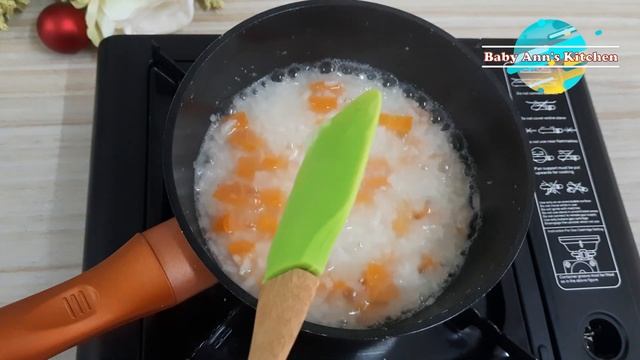 Carrot Rice Porridge for Babies|| Breakfast meal for Babies || 6months plus Baby Food смотреть онлайн