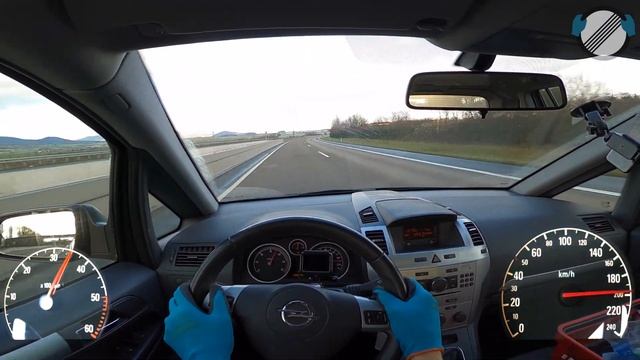Opel Zafira B 1.7 CDTI 110HP (2013) AUTOBAHN POV TOP SPEED ? смотреть онлайн