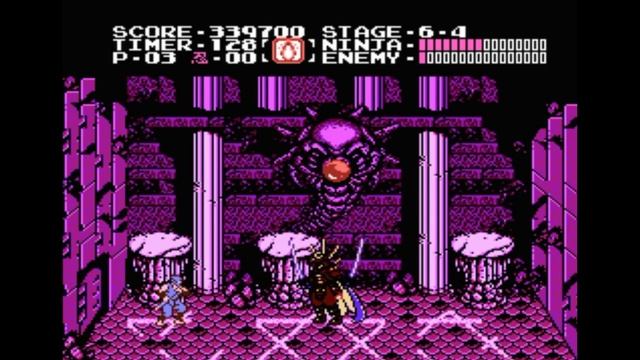 Dendy (Famicom,Nintendo,Nes) 8-bit Ninja Gaiden 1 Act 6