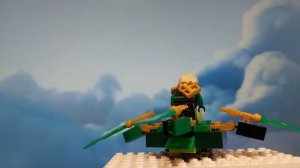 Заставка 6 сезона "Ниндзяго" в виде лего анимации.