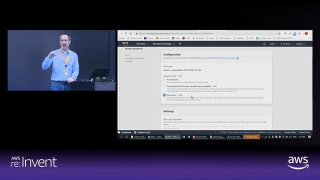 AWS re:Invent 2018: Building Your Application with an Amazon Aurora Database (DEM113) смотреть онлайн