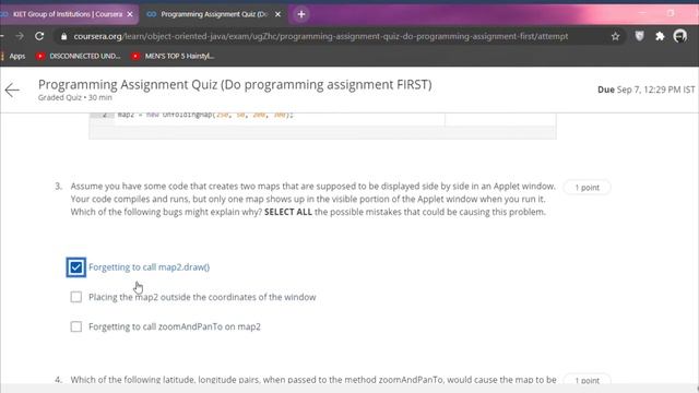 Quiz Week 2 | All Correct | Object Oriented Programming in Java | Coursera Solution | UC San Diago смотреть онлайн