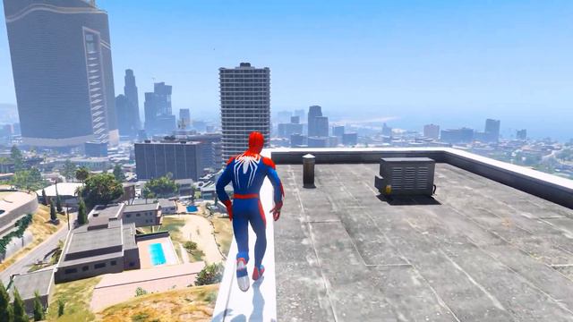 GTA 5 Ragdolls SPIDERMAN Jumps/Fails (Euphoria Physics) #19 смотреть онлайн