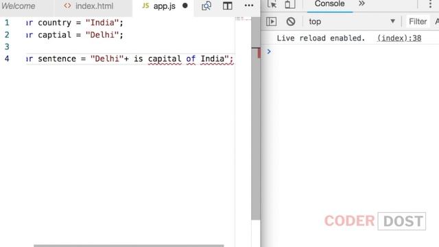Sting CONCAT in Javascript | JavaScript in Hindi - 6 #javascript #reactjs смотреть онлайн