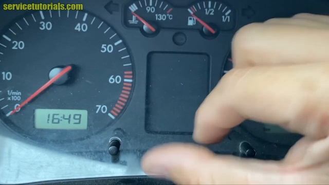 TUTORIAL: How to set clock / time on VW Golf Mk4, Jetta, Bora in 2 simple steps смотреть онлайн