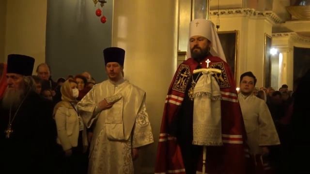 Начало Пасхального ночного богослужения в храме "Всех Скорбящих Радосте" на Ордынке 23.04.2022 смотреть онлайн