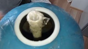 Замена умягчительной смолы в системе водоочистки Clark. Как открутить?