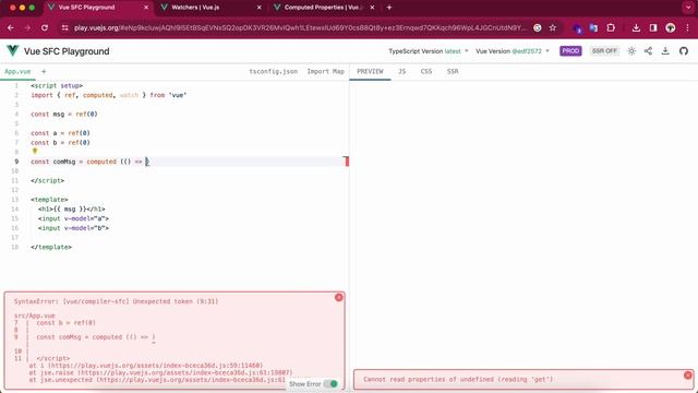 computed vs watch in Vue.js | Computed | Watcher | Composition API | Difference смотреть онлайн