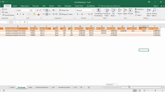 book keeping Excel 04 смотреть онлайн