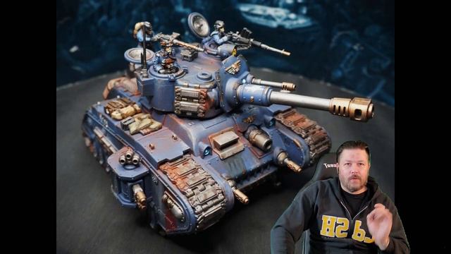 A Tankers View of the Rogal Dorn Battletank | Warhammer 40k смотреть онлайн