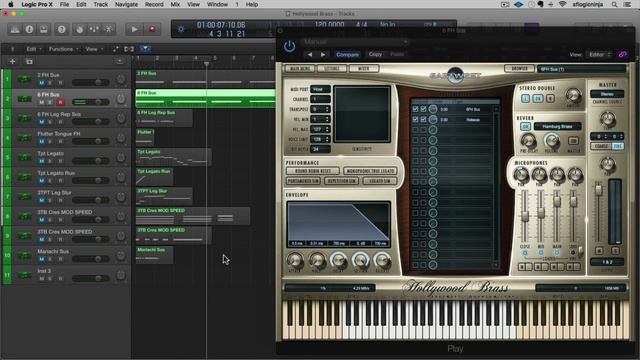 EastWest Hollywood Brass Walkthrough смотреть онлайн