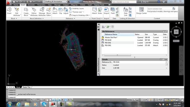 AutoCAD II 31-14 Working with Xref Objects смотреть онлайн