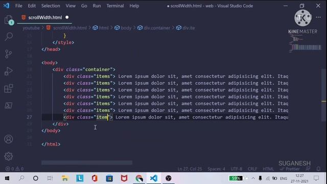 Making elements visible while scrolling | HTML CSS JS | Scrolling effects | SUGANESH смотреть онлайн