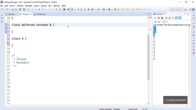 Java Multithreading 3 - Make a thread using Runnable Interface (Bangla | বাংলা) смотреть онлайн