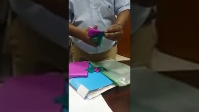 Красота, как быстро сделать красивый цветок ! Порадуй родителей! смотреть онлайн