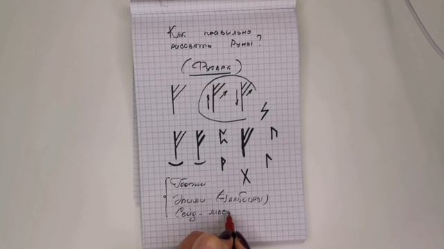 Как правильно рисовать Руны? смотреть онлайн