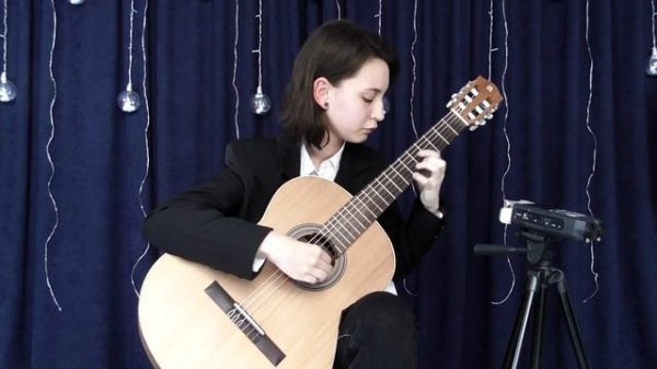 Яшова Кристина - Во поле берёза стояла (обработка А. Иванова-Крамского)