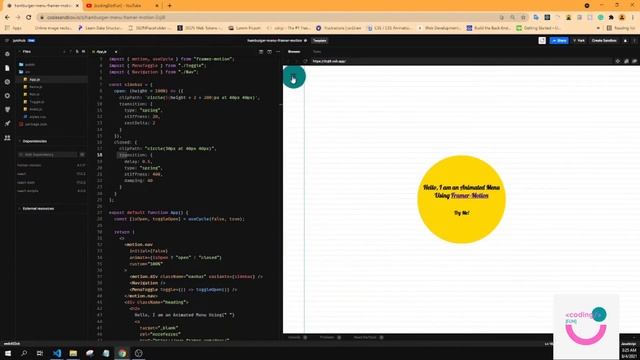 [Demo] How to Make Animation Using Framer-Motion in React смотреть онлайн