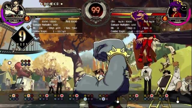Skullgirls 2nd Encore Beowulf practice смотреть онлайн