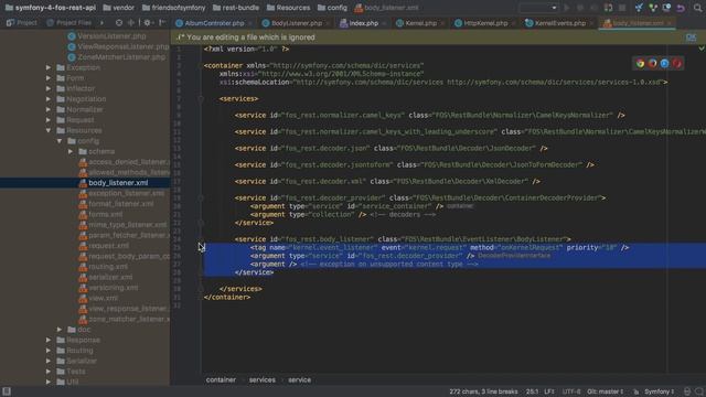 Create Three Symfony Back Ends - Part #19 - Save POST data to the DB in FOSRESTBundle смотреть онлайн