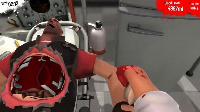 How To Complete... Surgeon Simulator 2013 - Meet The Medic DLC! смотреть онлайн