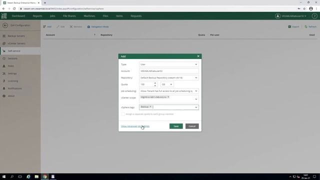 Настройка портала самообслуживания Enterprise Manager смотреть онлайн