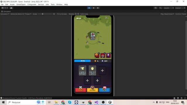 CRIANDO UM RPG PARA CELULAR NA UNITY - 7 DIAS VS 30 DIAS +VERSÃO BETA PARA TESTAR смотреть онлайн