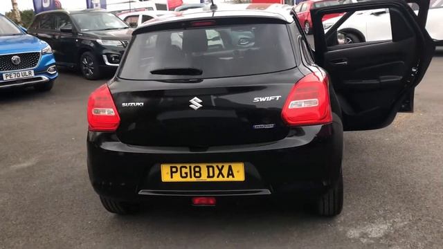 2018 Suzuki SWIFT 1.0 Boosterjet SHVS SZ5 5dr Black смотреть онлайн