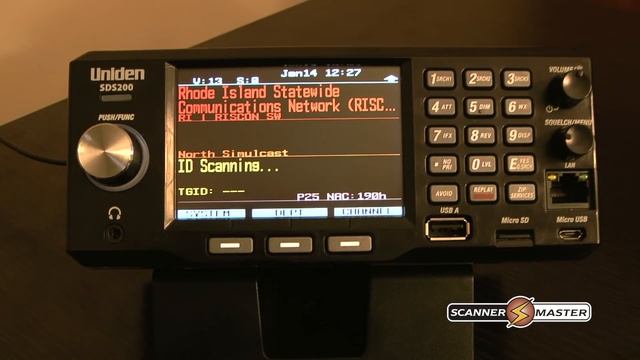 Uniden Bearcat SDS200 First look смотреть онлайн