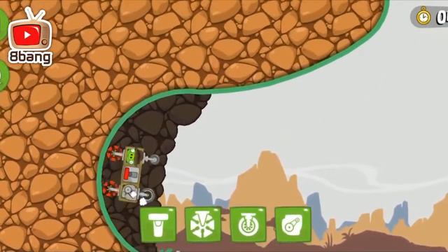 Bad Piggies The Road To El porkado Level 3 смотреть онлайн