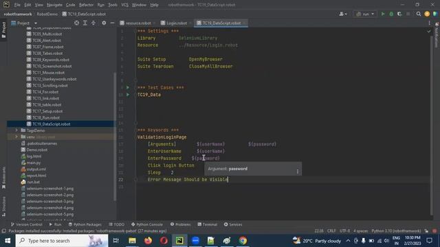 Python Robot Framework Part 25: Data Driven Testing | Passing Script Level in Robot Framework|Telug смотреть онлайн
