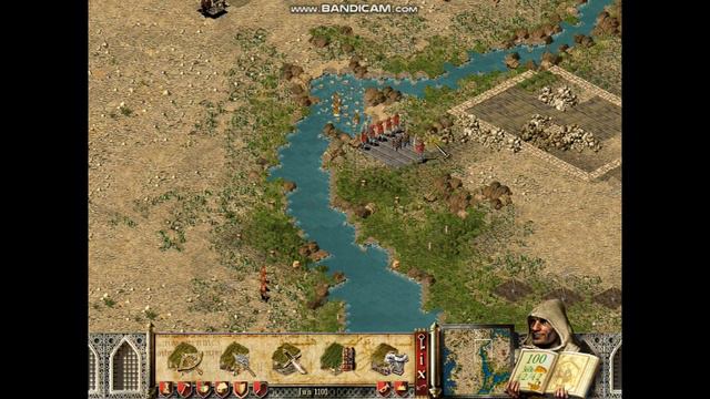 stronghold crusader the first mission arrival لعبة صلاح الدين المهمة الأولى الرافد смотреть онлайн