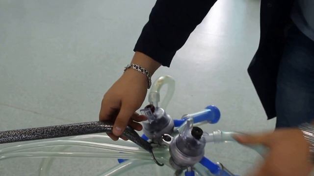 как собрать доильный аппарат для доения коз, кобылиц, овец производства Челно Вершинского машиностр смотреть онлайн