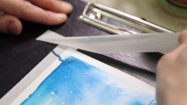 3 ОТКРЫТКИ к Рождеству | Рисуем акварелью снеговика и елку к Новому году смотреть онлайн