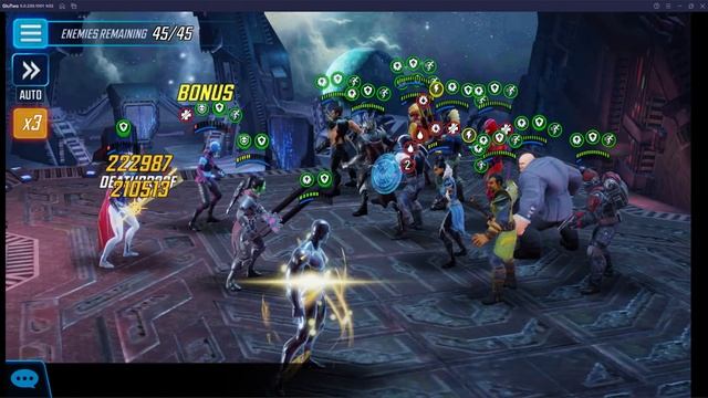 Marvel Strike Force DD3 Node 4 (Attack 1/2) смотреть онлайн