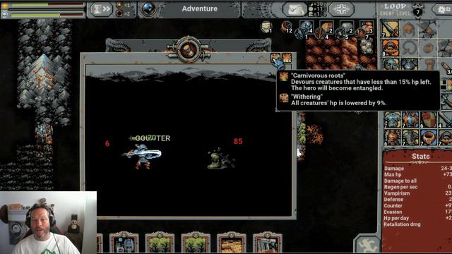 Loop Hero 2021 Where to see the effect of the desert tiles? смотреть онлайн