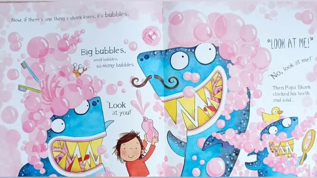 💫 Children's Books Read Aloud | 🛀🏻🚿🦈Hilarious and Fun Story about Bath Time 💙 смотреть онлайн