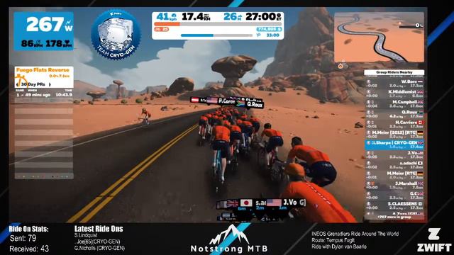 INEOS GRENADIERS RIDE AROUND THE WORLD | DYLAN VAN BAARLE смотреть онлайн