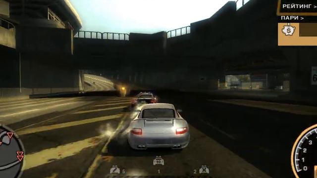 Need for Speed Most Wanted 2005 уходим от полиции смотреть онлайн