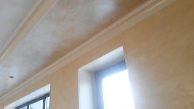 Отделка декоративной штукатуркой . Шалушка
