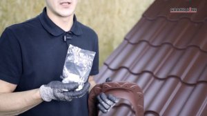 Монтаж проходки на металлочерепицу | Вентиляционный выход | Проходные элементы Vilpe