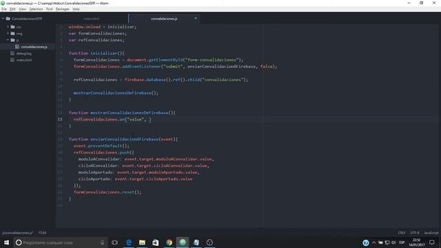 Ejemplo de CRUD con JavaScript guardando los datos en Firebase смотреть онлайн
