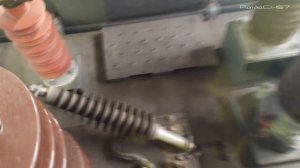 Крышевое оборудование электровоза ЭП20.Процедура заземления.